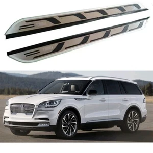 Fits for Lincoln Aviator 2020 2021 2022 Running Boards Side Steps Pedal Nerf Bar - Imagen 1 de 6