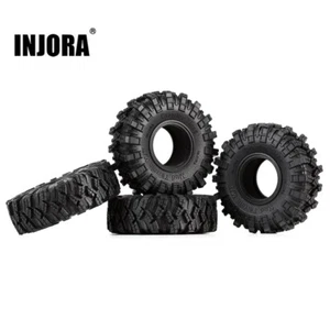 Pneumatici INJORA 1.0" S5 per terreno fango per cingolato SCX24 TRX4M 1/24 1/18 RC,62*20.5mm - Foto 1 di 14