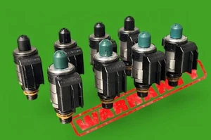 mercedes ml350 clk350 c300 722.9 set 8 transmission solenoid valve blue black - Picture 1 of 16