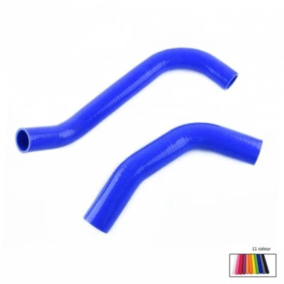 Azul para Pontiac GTO/Tempest/Lemans 1965-1966 5,3 L silicona radiador mangueras tubo Foto 1 de 4