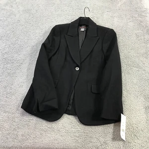 NINA MCLEMORE Jacket Womens 12 Double Face Wool Crepe Blazer Sports Coat $ 895 - Picture 1 of 10