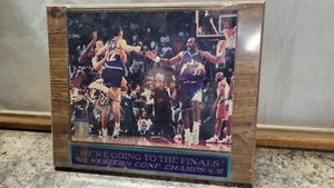 UTAH JAZZ We're Going to the Finals 1997 John Stockton Karl Malone 11x13 Plaque - Picture 1 of 6