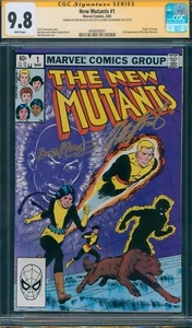 New Mutants #1 (1983) CGC 9.8 SS Signed Bob McLeod AND Chris Claremont - Picture 1 of 3