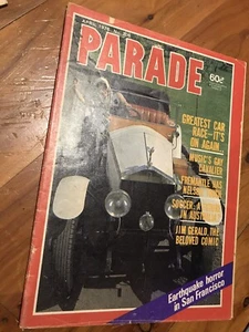 VINTAGE MAGAZINE AUSTRALIA PARADE april 1976 Vintage Retro Magazine Acceptable c - Picture 1 of 5