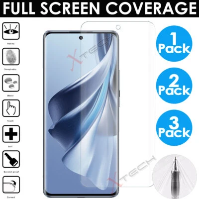 NOT SPECIFIED For Oppo Reno 10 5G Full Screen Curved Fit TPU Screen Protector Cover Guards