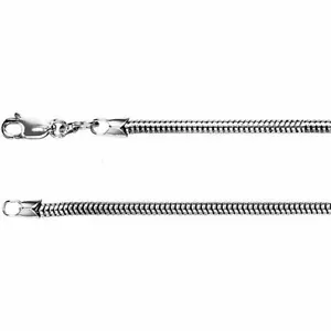 Sterling Silver Snake Chain, 20 inches Long 2.5 mm - CH705-20 - Picture 1 of 1