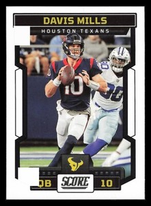 2023 Panini Score Davis Mills #1