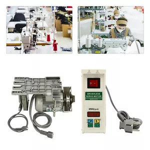 Motore per macchina da cucire 600 W 220 V servomotore industriale macchina da cucire DE - Foto 1 di 12