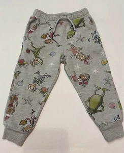 Dr. Seuss The Grinch Pants Unisex Size 2T Holiday Christmas  - Picture 1 of 11