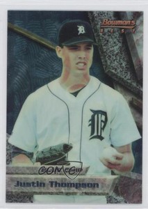1994 Bowman's Best Blue Justin Thompson #6