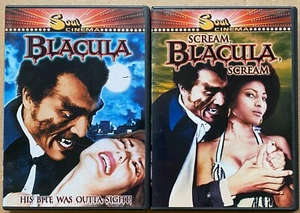 BLACULA & SCREAM BLACULA SCREAM REGION 1 DVD SOUL CINEMA USED VG COND - Picture 1 of 3
