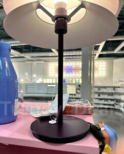 Ikea TESAMMANS Table Lamp Base ONLY (NO Shade), Purple 12" - NEW