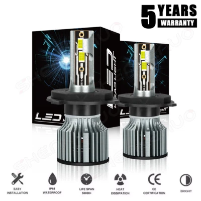 Faro LED alto bajo bombillas para Honda CR-V deportivo utilitario 4 puertas 1997-2014 Foto 1 de 4