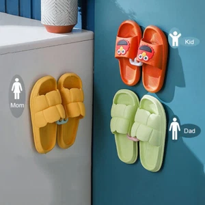 Slippers Rack No Punching Bathroom Simple Slipper Hook Toilet Drainage Rack Neat - Picture 1 of 10