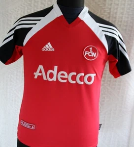 Trikot 1.FC Nürnberg 2001/02 HOME "Adecco" Größe 164 - Bild 1 von 3