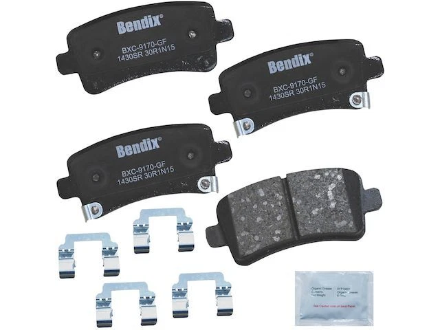 Juego de pastillas de freno traseras para Buick LaCrosse 2010-2016 Bendix 85372RXNB 2011 2012 2013 Foto 1 de 2