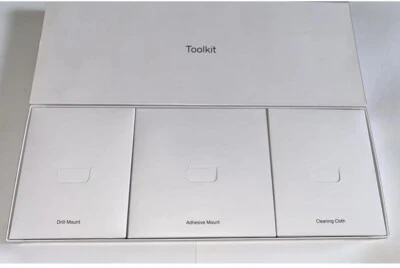 Square Stand for iPad Toolkit Drill Adhesive Mount Cleaning Cloth Mounting Kit - Image 1 of 4