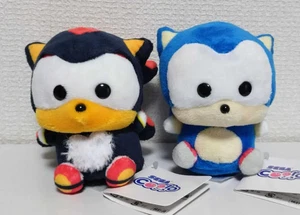 Sonic the Hedgehog Plush Mascot Sonic & Shadow Set Cooro SEGA STORE TOKYO 2025 - Picture 1 of 1