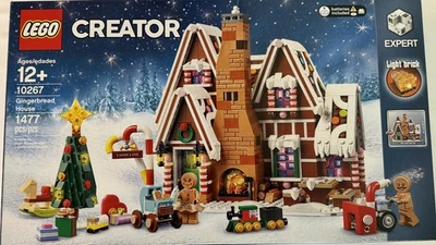 LEGO CREATOR Gingerbread House|Winter Village Building Set (10267)|NEW & Sealed - Image 1 of 4