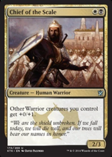 Chief of the Scale - Foil - Khans of Tarkir #170/269 MTG Magic The Gathering - Image 1 of 1