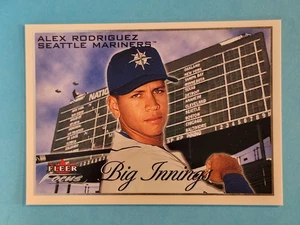 2001 Fleer Focus Big Innings Alex Rodriguez Seattle Mariners #22 ⚾ - Picture 1 of 2