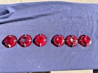 Chevrolet Impala SS 1962 Super Sport NORS luz trasera lámpara de reversa conjunto de lentes Foto 1 de 4