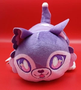 Aphmau MeeMeows Direwolf Wolf Cat Mystery Plush Stuffed Animal Purple Pink 6” - Picture 1 of 8