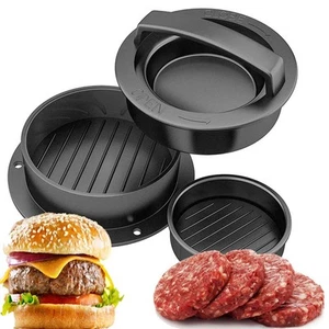 Burger Press Patty Maker, Non-Stick Hamburger Mold Kit for Making Delicious S... - Picture 1 of 7