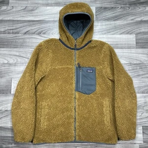 Patagonia Ready Freddy Sherpa Fleece Jacket Youth XXL 16-18 Reversible Deep Pile - Picture 1 of 9