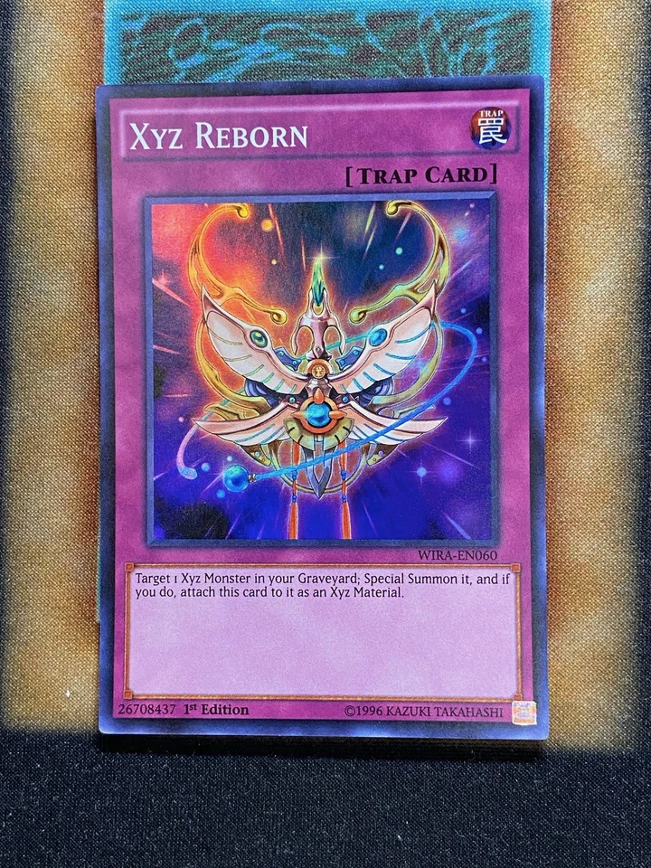 Yugioh Xyz Reborn WIRA-EN060 Super Rare 1st Ed LP - Image 1 of 1