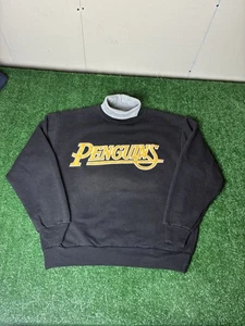 Vintage Majestic Hockey Pittsburgh Penguins Damen Rollkragen Pullover Gr. L - Bild 1 von 5