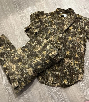 Bushlan South Texas Camo Bundle Men’s Large Pants and shirt - Image 1 of 3