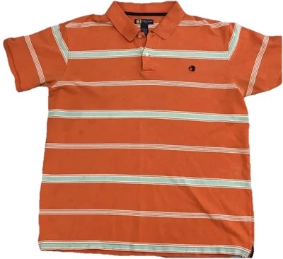 Vintage Duck Head Men's Shirt Size XL Color Orange Striped - Image 1 of 4
