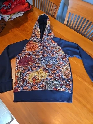 Sudadera Kenzo Paris Logo Tigre Para Hombre Talla S Negra Bordada   Foto 1 de 4