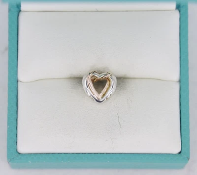 Dije Corazones Entrelazados Chamilia Plata de Ley y Oro 14K Foto 1 de 4