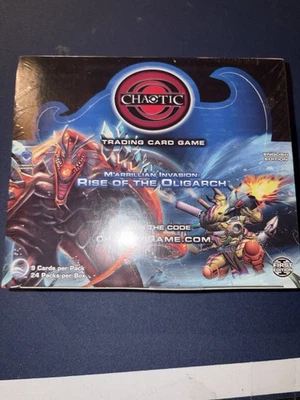 Chaotic TCG Rise of the Oligarch First Edition Factory Sealed Booster Box 1st Ed - Image 1 of 2