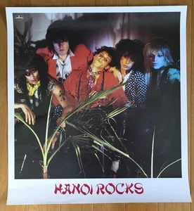 HANOI ROCKS MERCURY PROMO POSTER Made in Japan - Picture 1 of 2