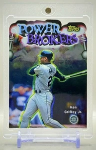 Ken Griffey Jr. 1999 Topps Baseball #PB3 Power Brokers Die-Cut Rare Insert HOF - Bild 1 von 3