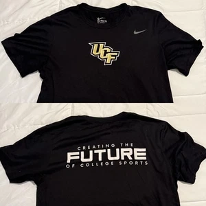 UCF Knights Nike DRI-FIT Workout Shirt “The Future Of CFB” Large L - TEAM ISSUED - Picture 1 of 3