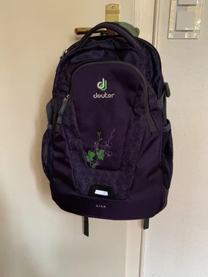 Deuter Giga Rucksack Handgepäck Reise Wandern Trekking lila - Bild 1 von 4