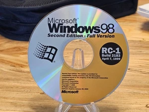 ULTRA RARE: Microsoft Windows 98 Second Edition RC-1 Beta Build 2183! - Picture 1 of 1