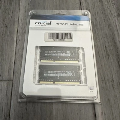 Crucial by Micron Apple Mac Compatible Memory 4 GB (2GB x 2) Kit New In Box - Image 1 of 4