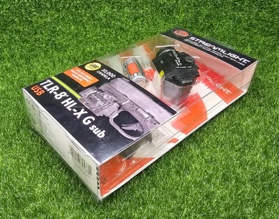 Streamlight #69478 TLR-8 HL-X G SUB USB LED Light & Green Laser 1913 Short Rail - Image 1 of 4