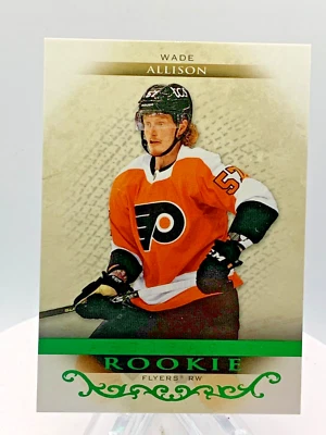 2021-22 Upper Deck Artifacts  Neon Green - Rookies #177 Wade Allison (RC) - Image 1 of 2