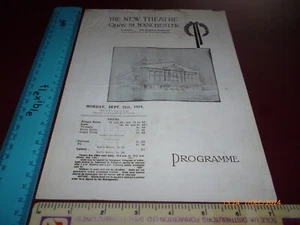 ÓRDENES SELLADAS GRAN OBRA NAVAL/PATRIÓTICA 1914 NUEVO PROGRAMA TEATRO MANCHESTER - Imagen 1 de 6