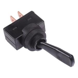 On-Off Black Toggle Flick Switch SPST 20A 12VDC