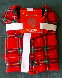 Kids' Holiday Tartan Plaid Matching Family Pajama Set Wondershop Red Size 6-NWT - Picture 1 of 1