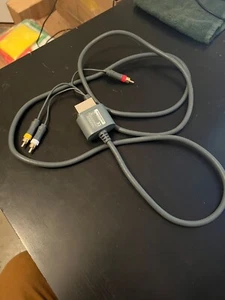 Xbox 360 Composite AV Cable OEM Original Genuine X810973-001 Official Microsoft - Picture 1 of 2