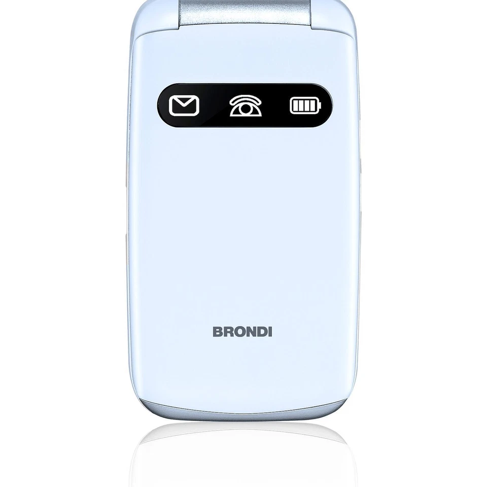 Cellulare Brondi Amico Favoloso white bianco