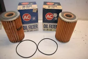 2x NOS Genuine AC Delco GM Oil Filters PF141 5574540 - Picture 1 of 3